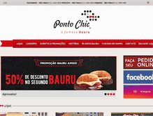 Tablet Screenshot of pontochic.com.br
